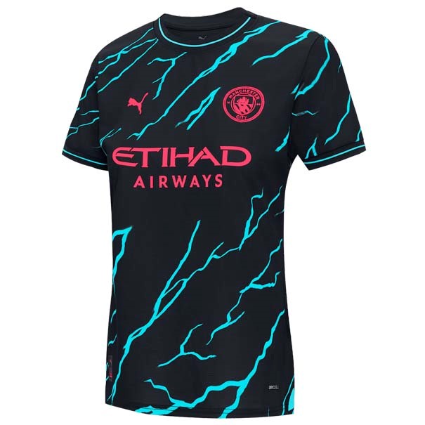 Camiseta Manchester City Segunda Equipación Mujer 2023/2024